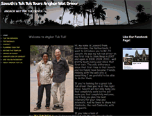 Tablet Screenshot of angkortuktuk.net